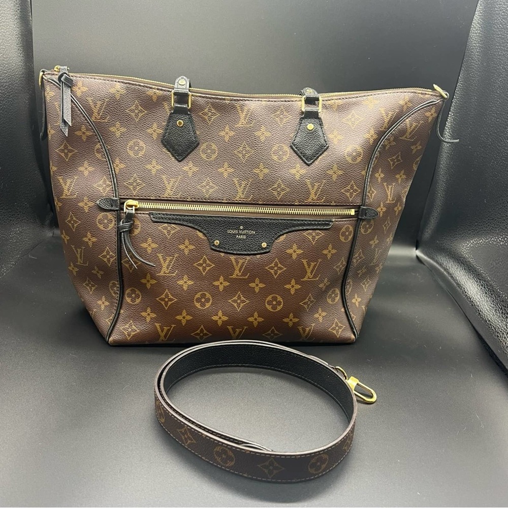 Louis Vuitton Tournelle with black accents-Rare
